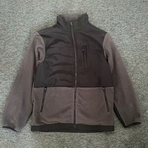 Black fleece jacket